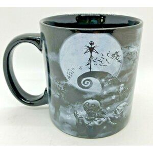 Disney Tim Burton's The Nightmare Before Christmas 20 oz Coffee Mug Cup Black